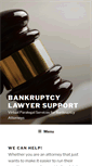 Mobile Screenshot of bankruptcylawyersupport.com